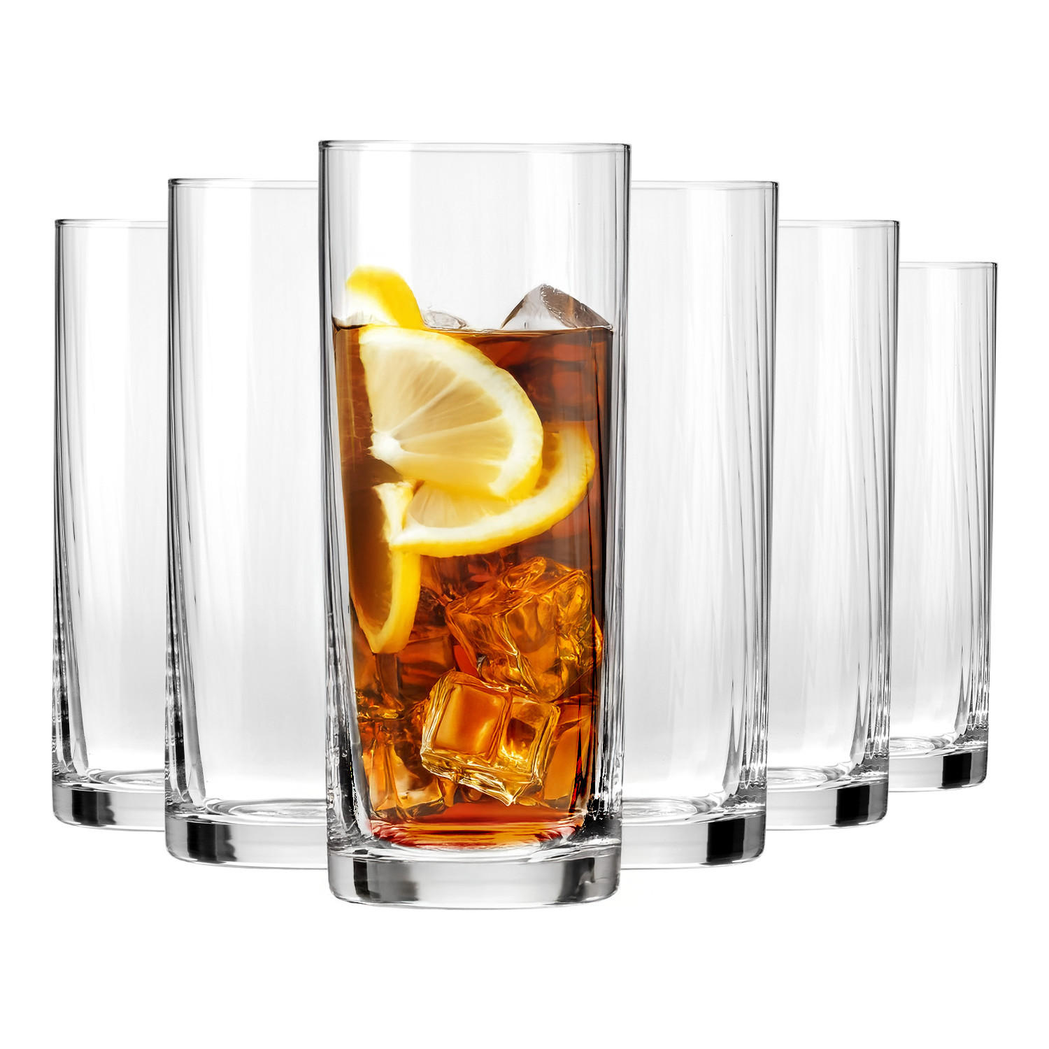 Krosno Glass Longdrinkgläser Transparent