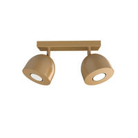 DECKENLEUCHTE - Goldfarben, Metall (6.5/27/18cm) - Lumicom