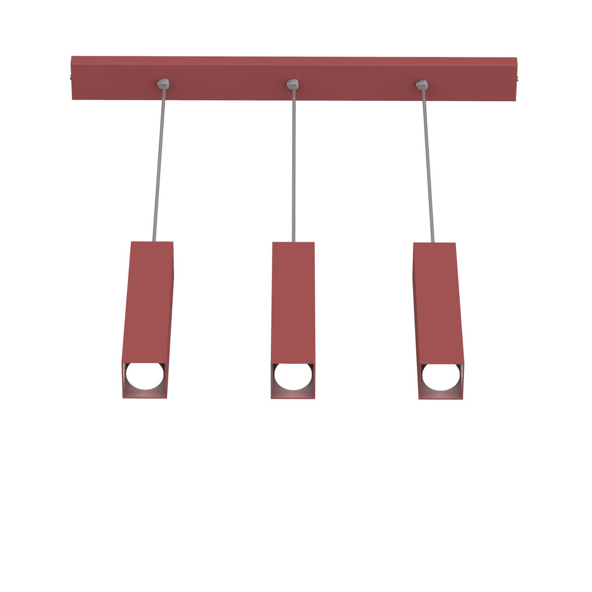 HÄNGELEUCHTE - Rot, Metall (6/50/30cm) - Lumicom