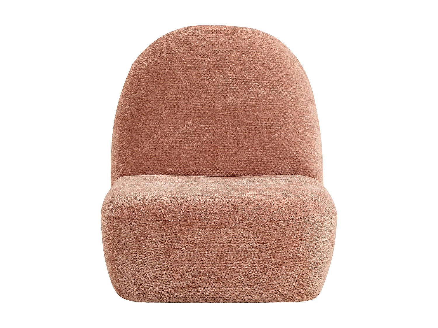 SESSEL mit gerader Rückenlehne - 1 Person - Stoff - Rosa - - Pink, Textil (52.5/58.5/60.5cm) - Vente-Unique