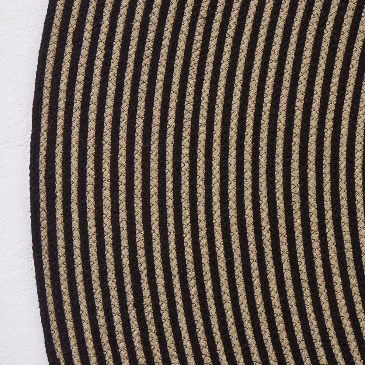 TEPPICH Spirale geflochten rund 150 cm - Braun, Textil (150/150cm) - Homescapes