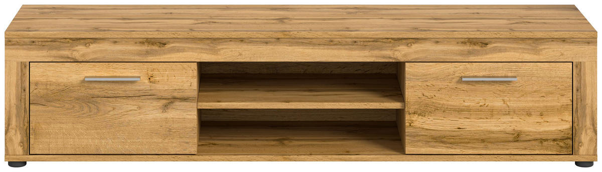 LOWBOARD JAM (B/H/T: ca. 160/37/40 cm) in Wotan Eiche Nachbildung/Wotan Eiche Nachbildung - Eiche Wotan, Holzwerkstoff (160/37/40cm)