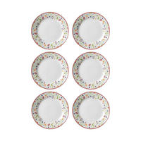 DESSERTTELLER Shanti bunt ø 20 cm 6er Set - Multicolor, Keramik (20cm) - Ritzenhoff Breker