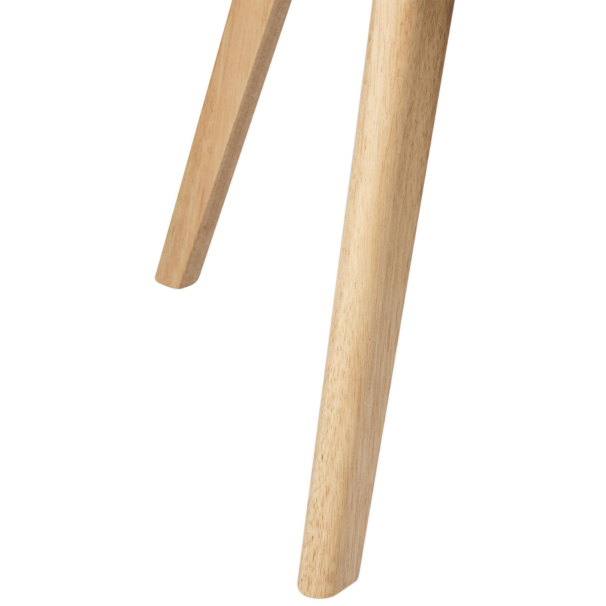 ESSZIMMERSTUHL 2er Set Holz Hellbraun/Grau Hope - Braun/Grau, Holz (51/77/49cm) - Beliani
