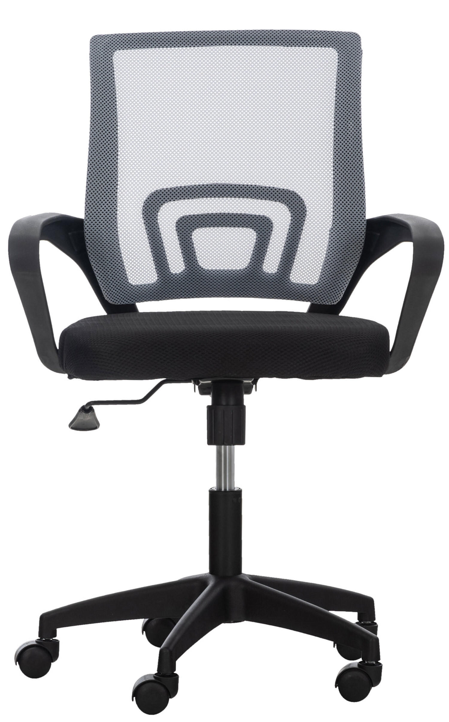 BÜROSTUHL Audrey mit Netzbezug, Grau - Grau, Kunststoff/Textil (62/95/50cm) - TPFLiving