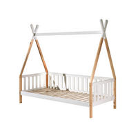 HAUSBETT TIPI Beige 96x206x189 cm - Beige, Holz - FURNLUX