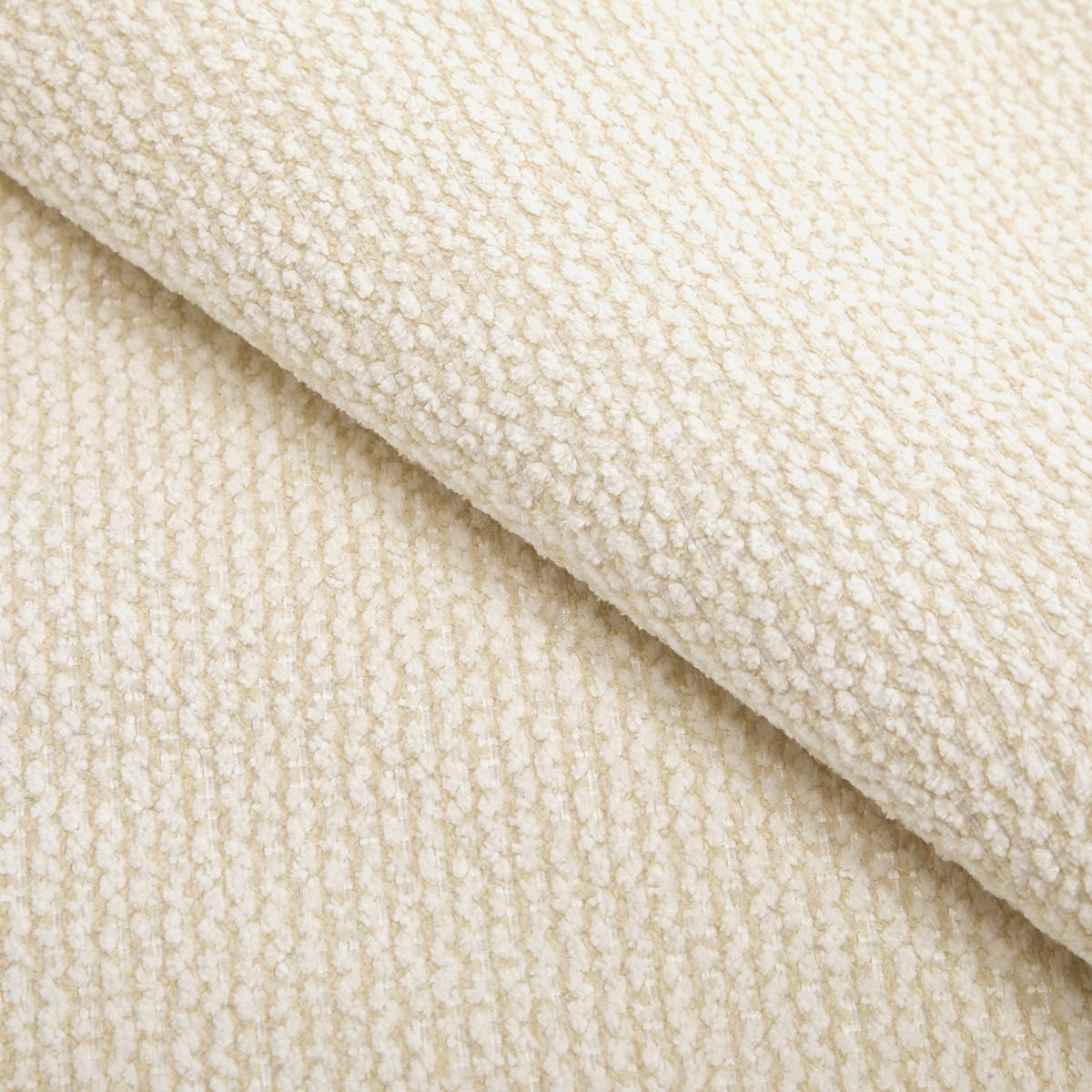 STÜHLE 2er Set LINA Schlingenvelours Creme 52cm - Creme, Textil (52/79/53cm) - Premium Interiors