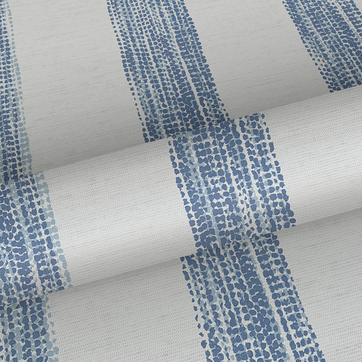 TAPETE gemalte Streifen 53 cm x 10,05 m - Blau, Papier (53/1000cm) - Sanders & Sanders