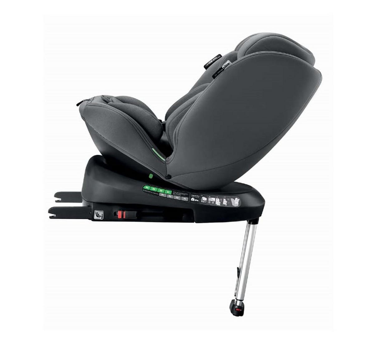 KINDERAUTOSITZ Sosta I-Size Autositz - Anthrazit, Kunststoff (45/83/55cm) - Cam il Mondo del Bambino S.p.A.