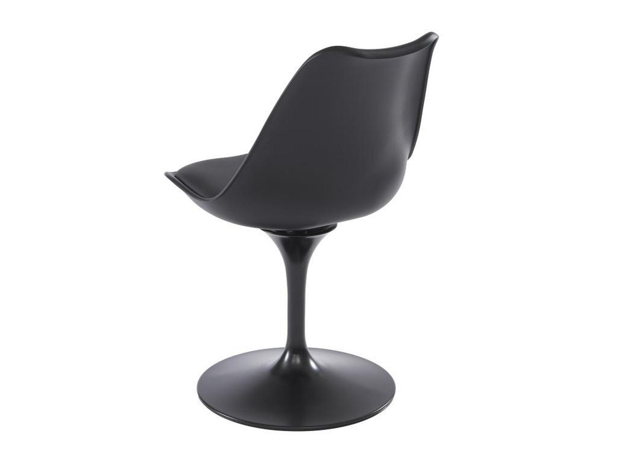 STUHL 2er-Set - Polypropylen, Kunstleder & Metall - Schwarz - XAFY - Schwarz, Kunststoff (56.5/82/49cm) - Vente-Unique