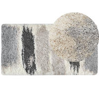 SHAGGY-TEPPICH Martuni 150/80 cm - Grau, Kunststoff (80/150cm) - Beliani