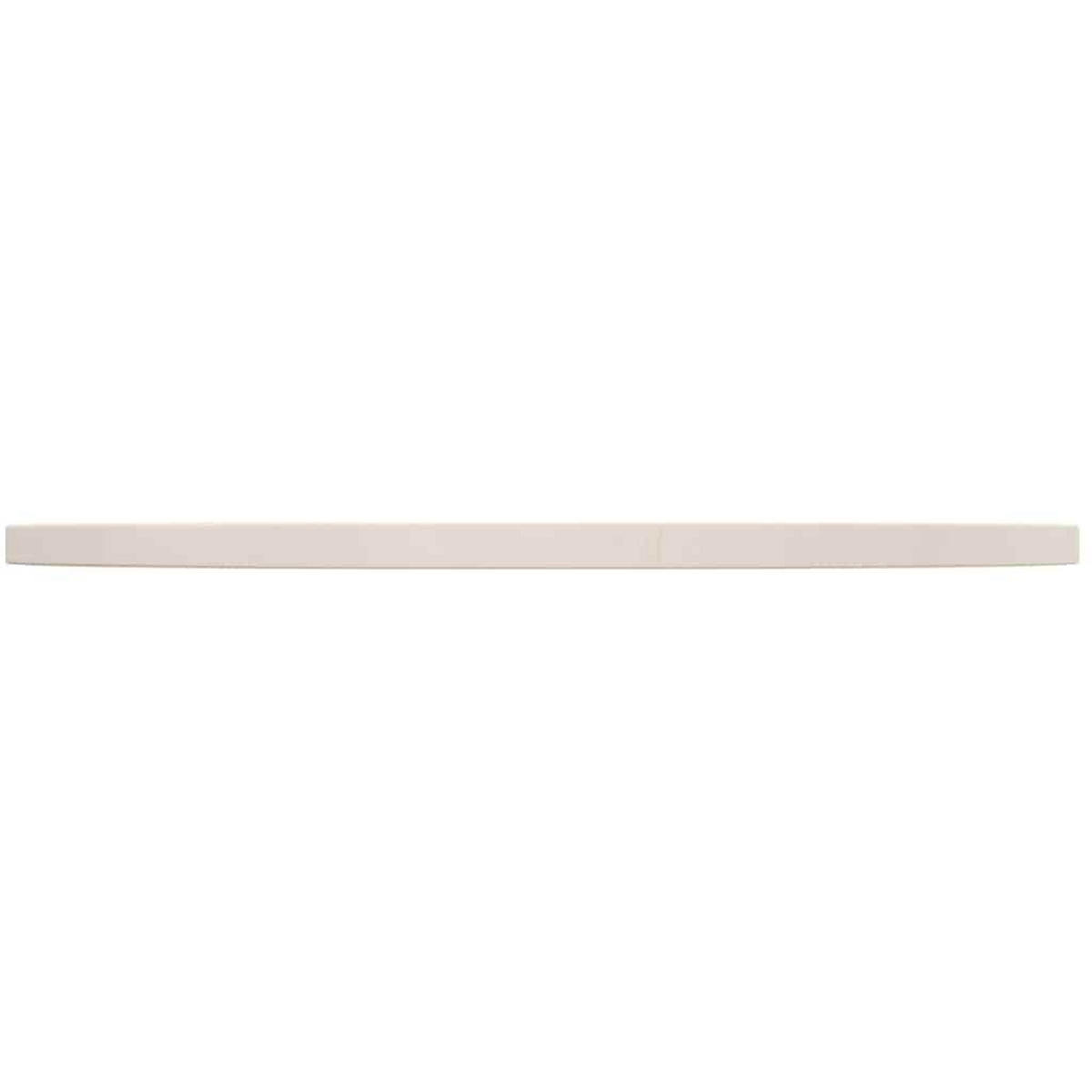 TISCHPLATTE Rund Weiss Ø70/3 Cm Massivholz Kiefer - Weiß, Holz (70/70/3cm) - vidaXL