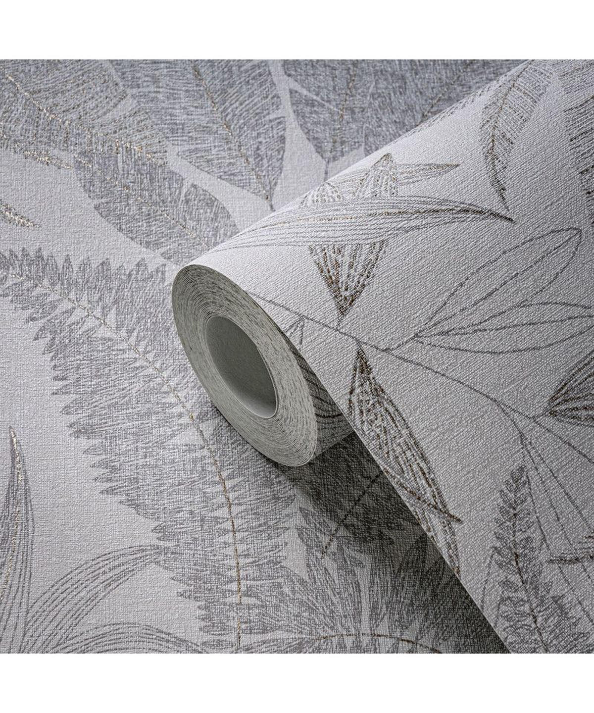 VLIESTAPETE Grau 53/1005 cm - Beige, Textil (53/1cm) - KUNSTLOFT