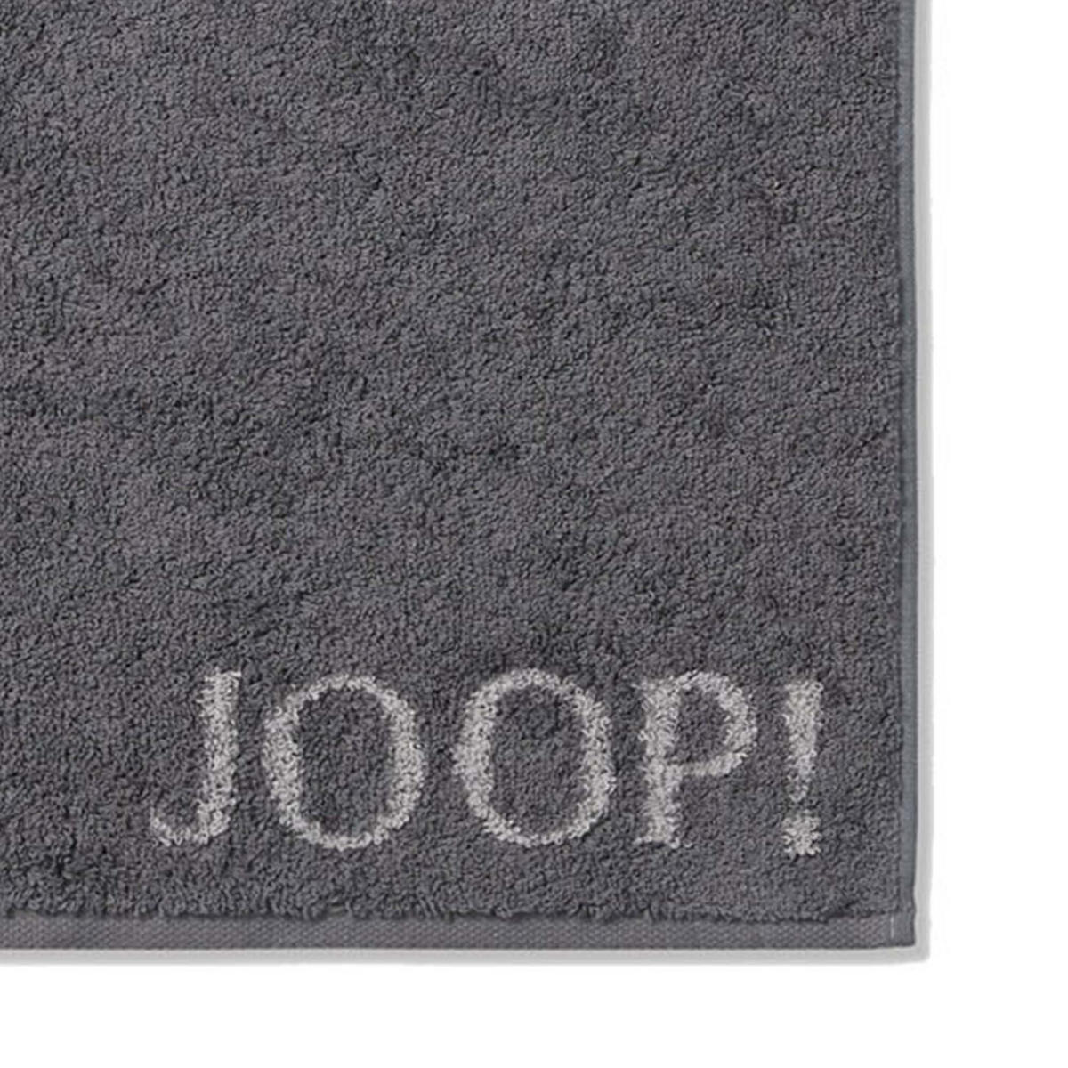 GÄSTETUCH Unisex Classic Frottier Anthrazit 3er Pack Baumwolle - Anthrazit, Textil (200/135cm) - Joop!