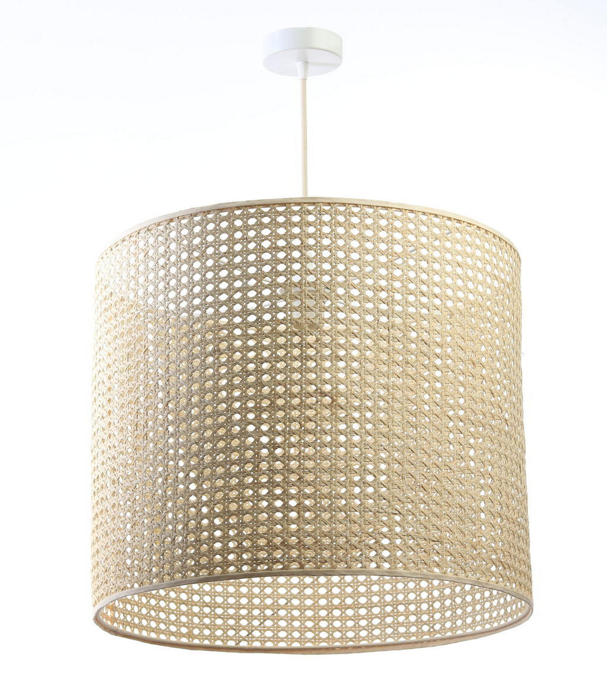 HÄNGELEUCHTE Beige 50/43 cm - Beige, Kunststoff (50/1/43cm) - ONZENO