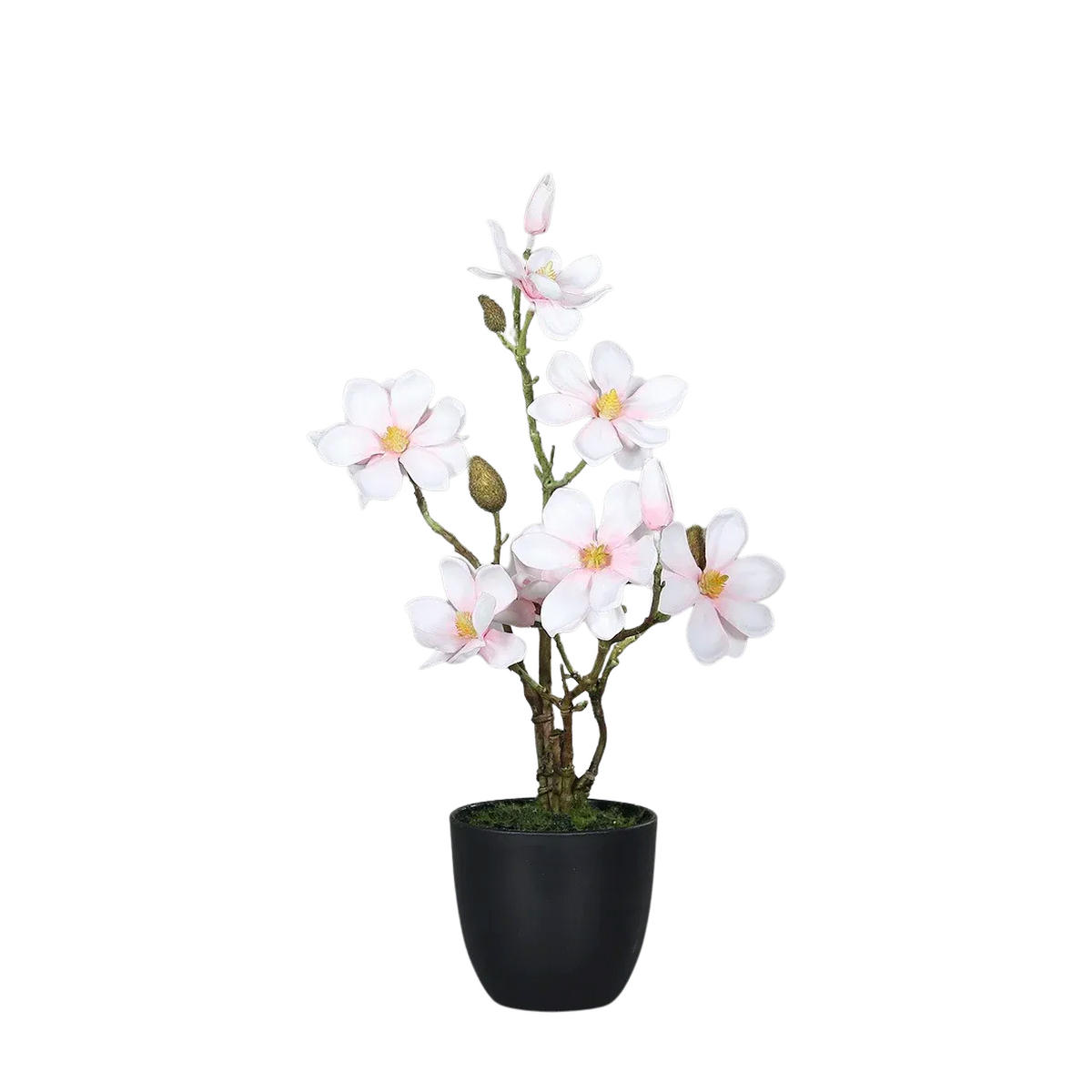 MAGNOLIEN Künstliche Magnolie - Azzurra 45 cm - Pink, Kunststoff (45cm) - aplanta