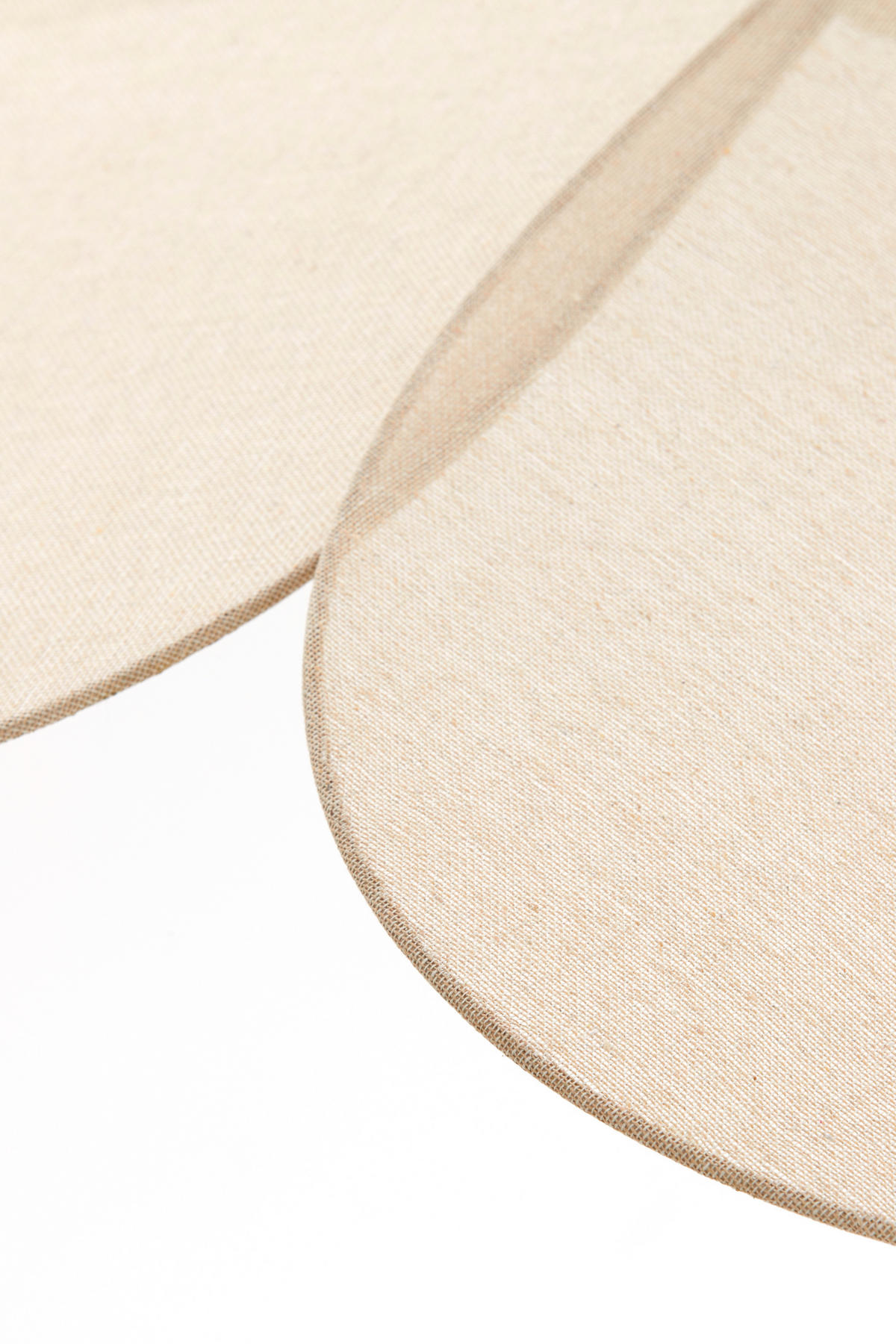 HÄNGELAMPE Fyano Braun Ø79/20 cm - Braun, Textil (79/79/20cm) - Light & Living