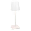 AKKULEUCHTE Poldina L desk Weiß - Weiß, Metall (8.25/8.25/49.7cm) - click-licht