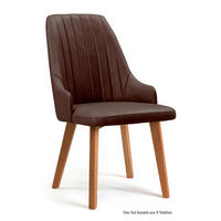 ESSZIMMERSTUHL (8er-Set) Daryl 52x91x60 Eiche geölt/Braun - Eichefarben/Braun, Kunststoff (60/91/52cm) - 58aufmkessel