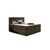 BOXBETT Bolero Bonellfederkern inkl - Braun, Holz/Holzwerkstoff (160/200cm) - Best For Home