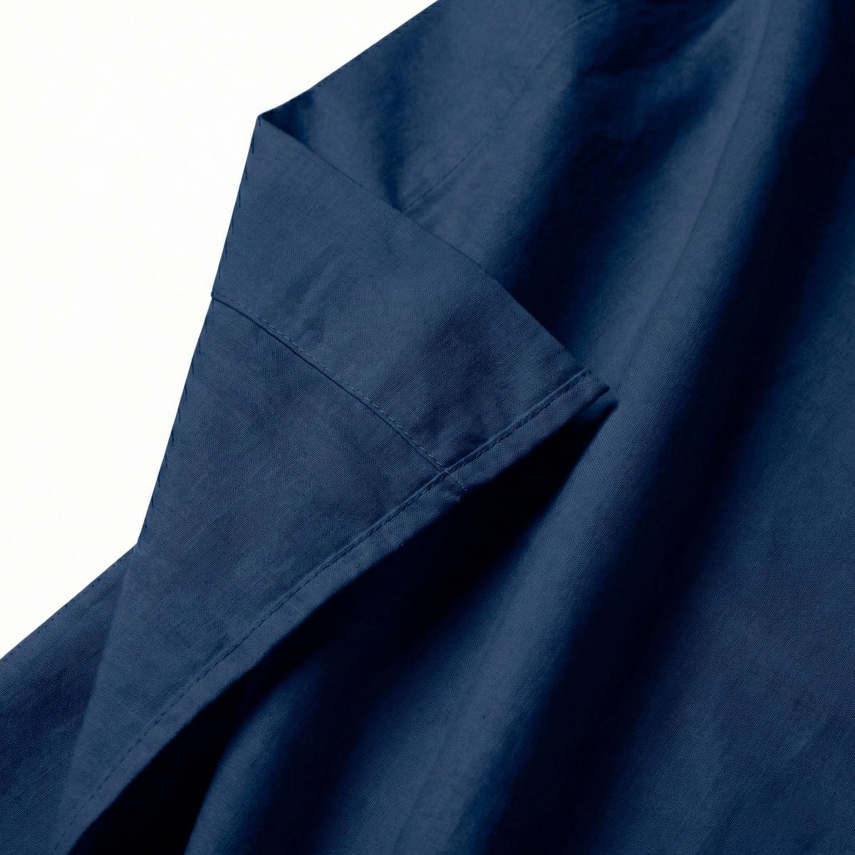 OBERBETTLAKEN basic 180x270 cm dunkelblau - Dunkelblau, Textil (180/270cm) - Happy Friday