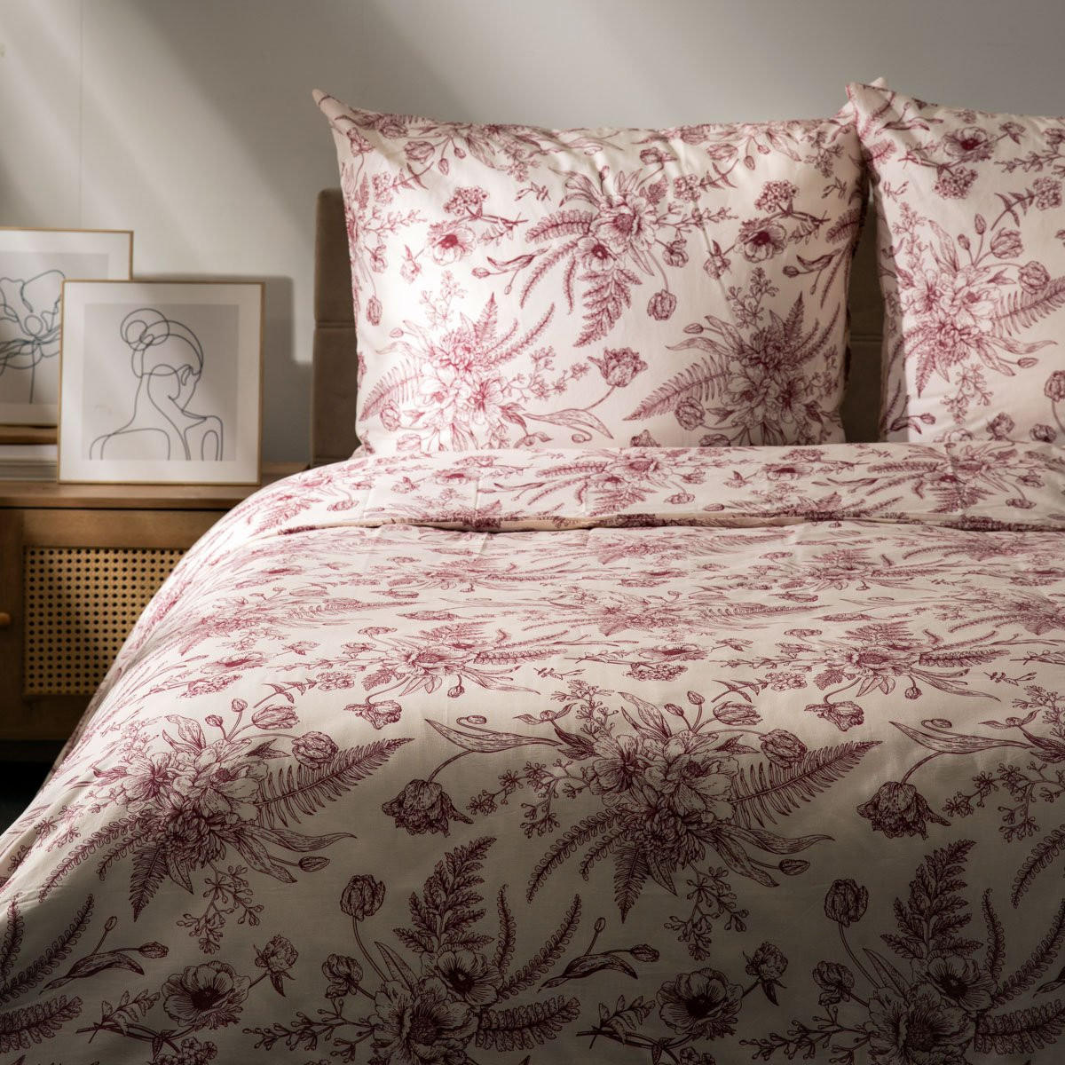 BETTWÄSCHE Kamari 160/200 cm - Multicolor, Textil (160/200cm) - Homla
