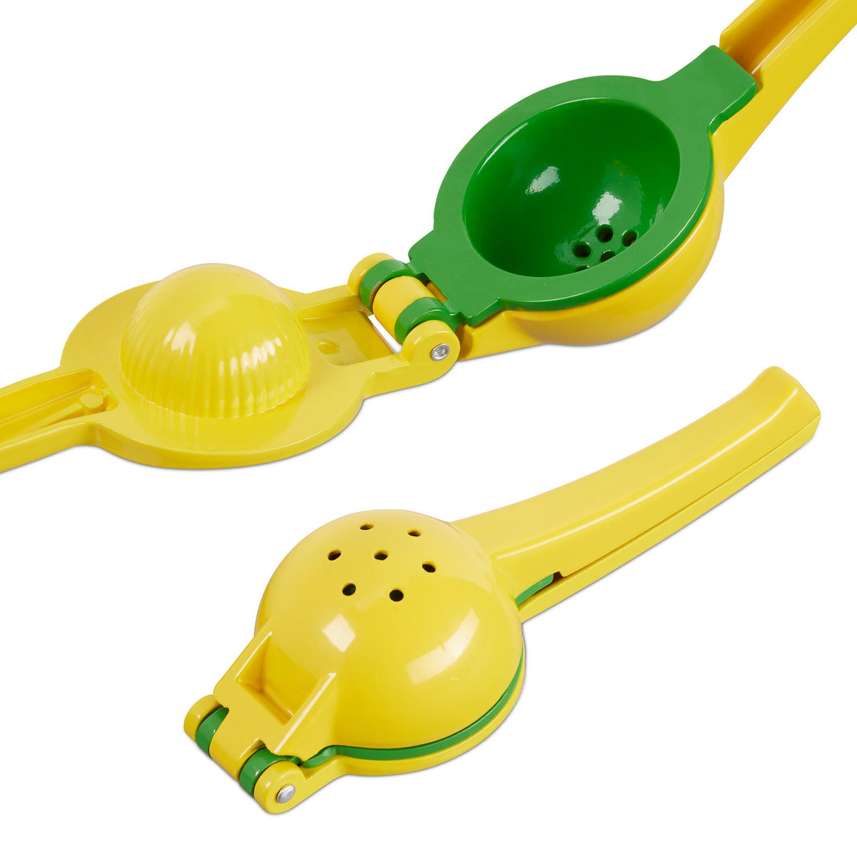 ZITRUSPRESSE - Gelb, Metall (7.5/5.5/22cm) - Relaxdays