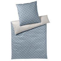 BETTWÄSCHE CORNFLOWER DOUBLE 4083 BRIGHT BLUE - 220 - Blau, Textil (40/40cm) - Joop!