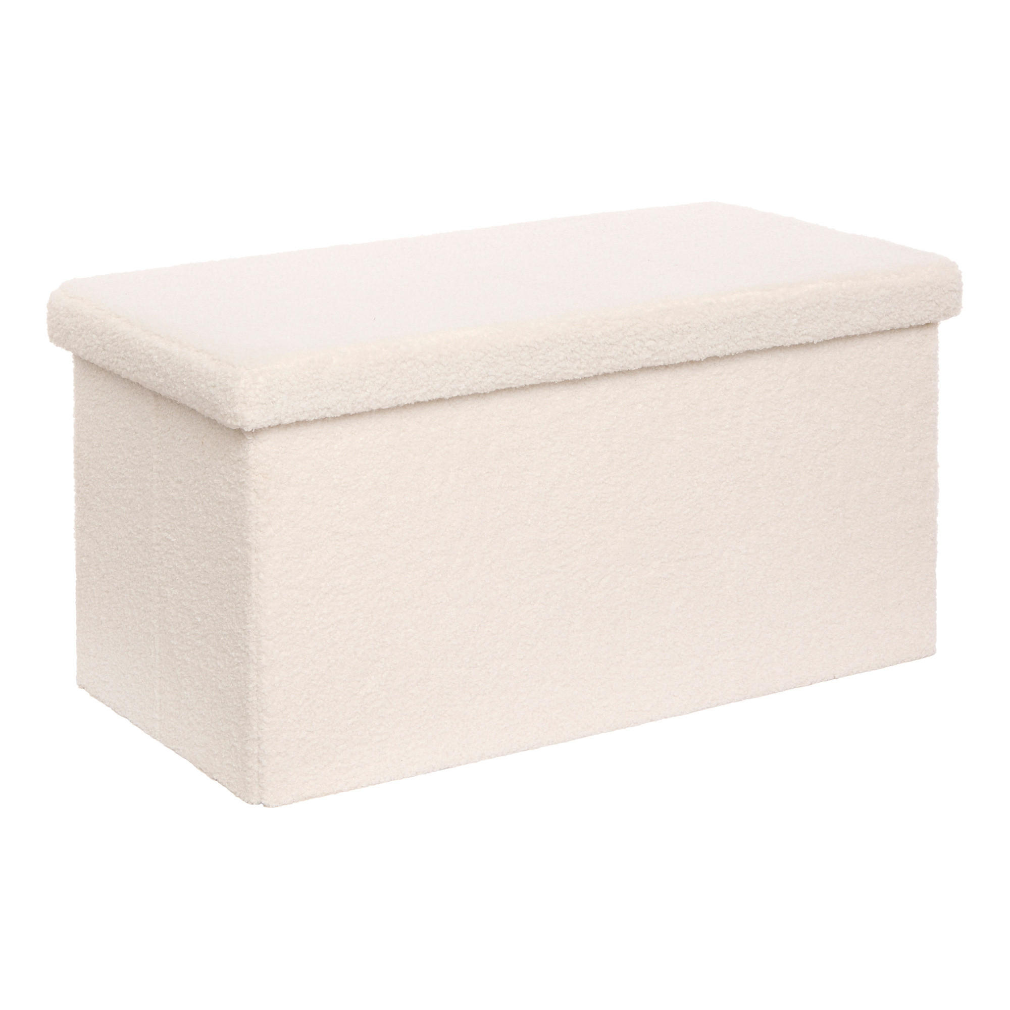 Atmosphera Createur d´interieur Pouf Weiß 38x38x76 cm
