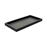 DEKOTABLETT Neo, rechteckig, MDF, Dunkelgrau / Schwarz, 30 x 15 cm - Grau, Holzwerkstoff (2cm) - Gift Company