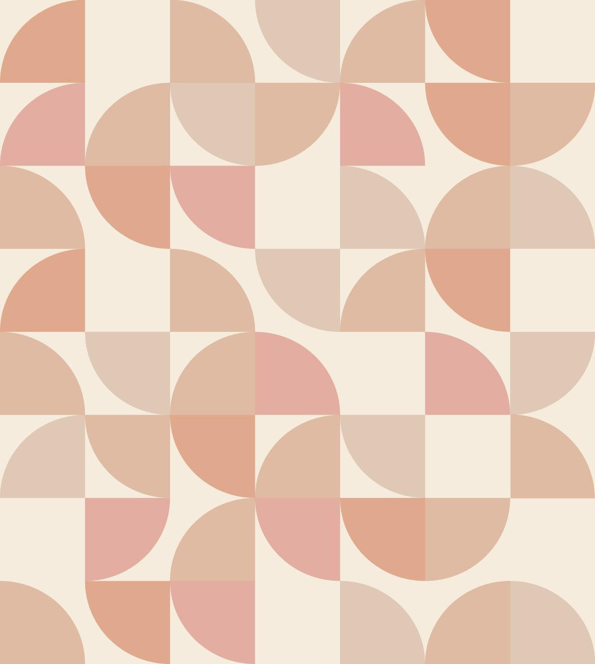 FOTOTAPETE geometrische Formen 250 x 279 cm - Pink, Papier (250/279cm) - ESTAhome