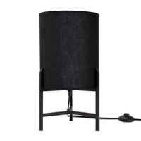 STEHLEUCHTE Sarah - Schwarz, Metall (25.5/25.5/45.5cm) - Paco Home