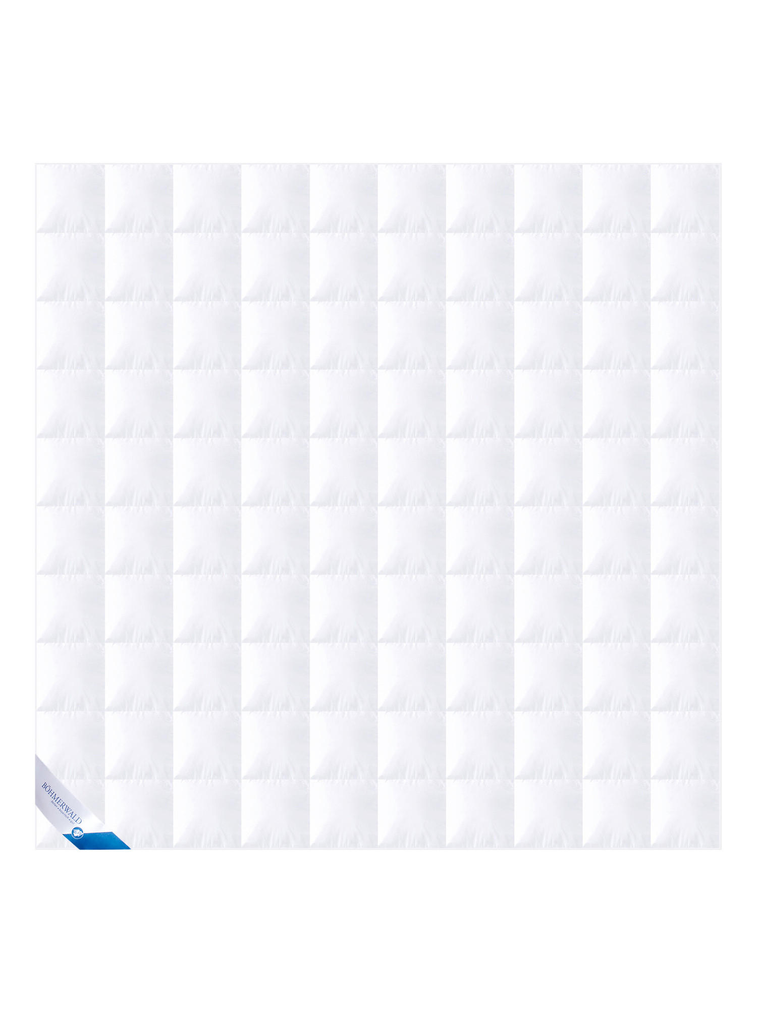 Böhmerwald Sommerbettdecke Weiß 200x200 cm