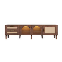 TV-MÖBEL Braun 180/40/50 cm - Braun, Holzwerkstoff (40/50/180cm) - Urban Meuble
