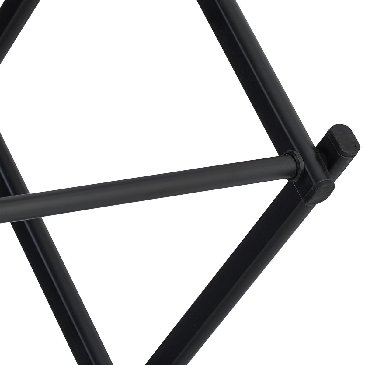 STOJAN na prádlo - čierna, kov/plast (74/105/37cm) - Relaxdays