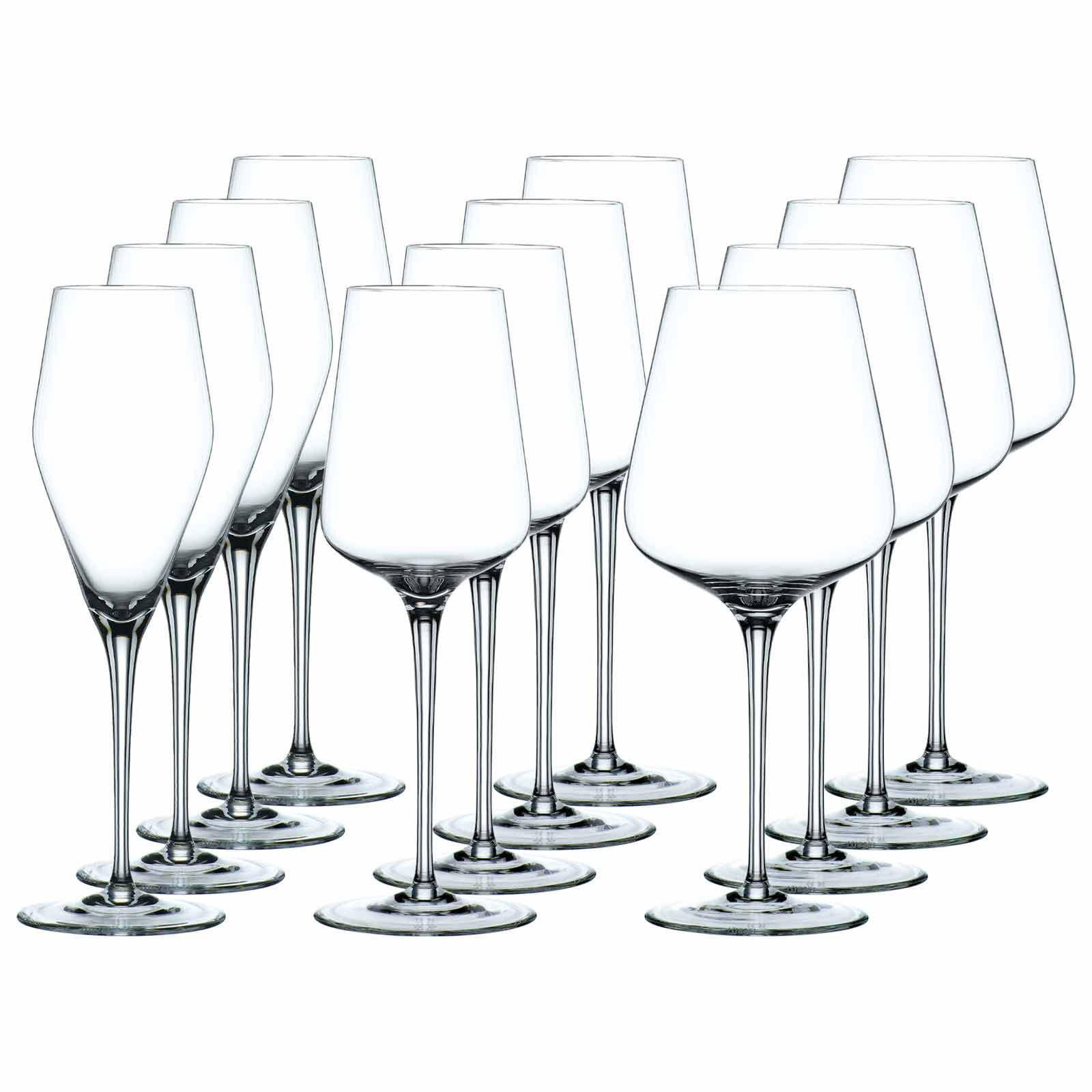 WEIN- UND CHAMPAGNERGLÄSER ViNova transparent 12er Set - Transparent, Glas - Nachtmann