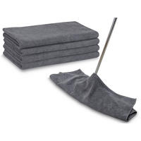 REINIGUNGSTÜCHER, 5er-Set, 50x60 cm, 80% Polyester, 20% Polyamid, Grau - Anthrazit, Textil (50/60cm) - Zollner