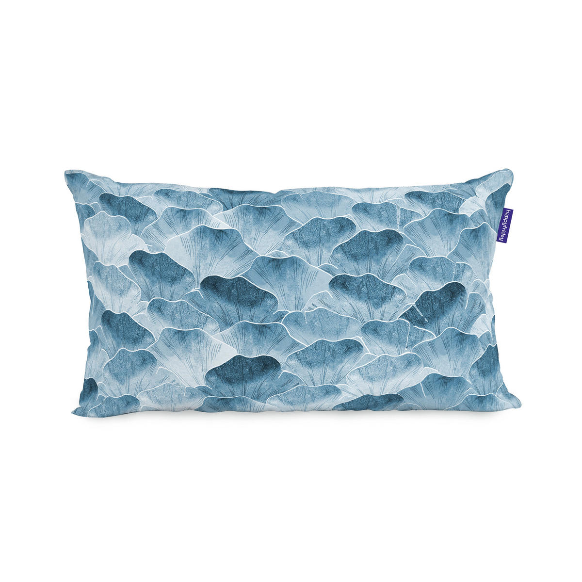 KISSENBEZUG ginkgo 50x50 + 50x30 cm mehrfarbig - Multicolor, Textil (50/50cm) - Happy Friday