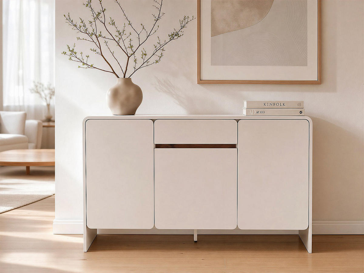 SIDEBOARD - 150 cm x 39 cm - holz - beige Dysara - Beige, Holz (150/90.5/39cm) - Vente-Unique