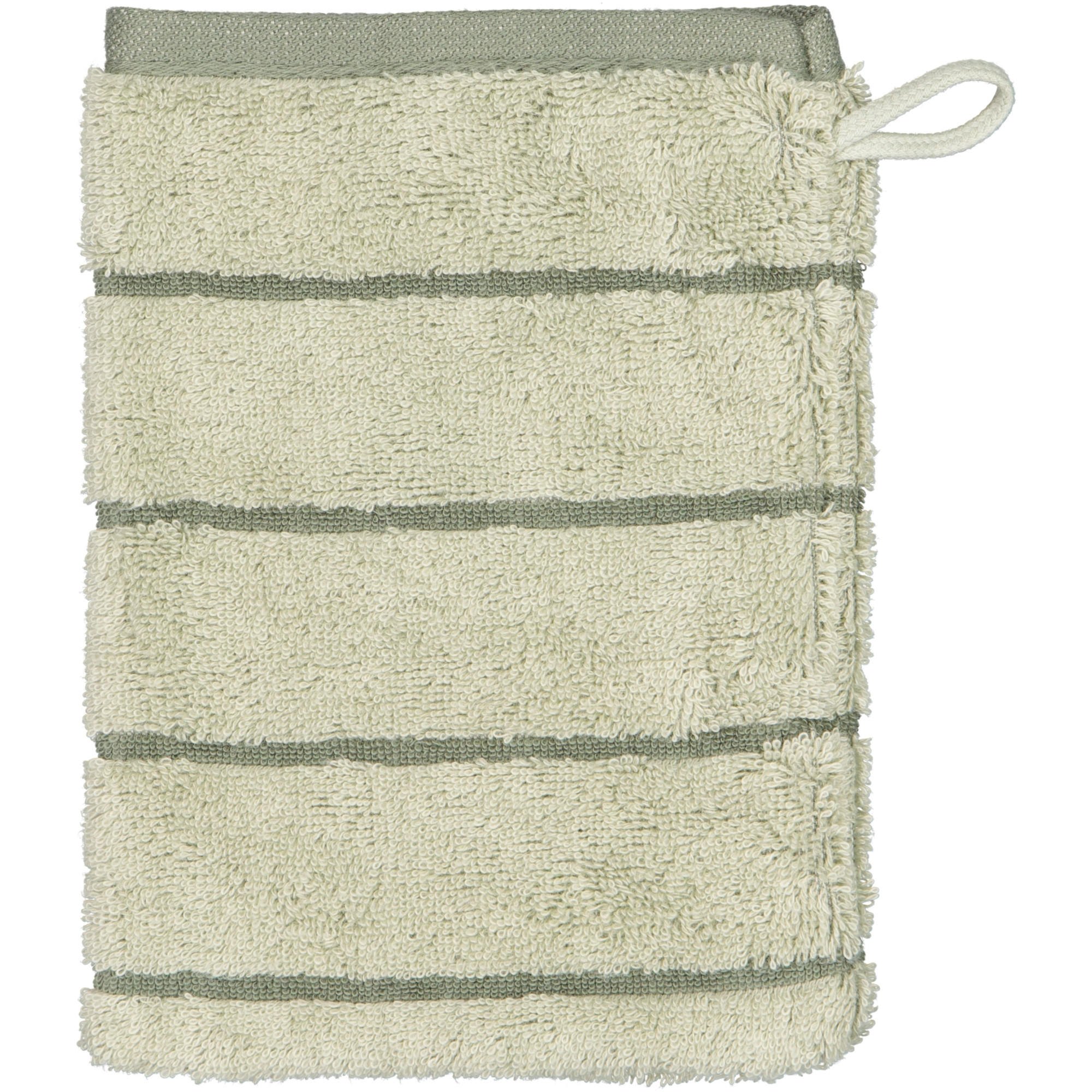 WASCHLAPPEN BALANCE DOUBLEFACE 6232 WASABI - 44 - Grün, Textil (16/22cm) - Cawoe