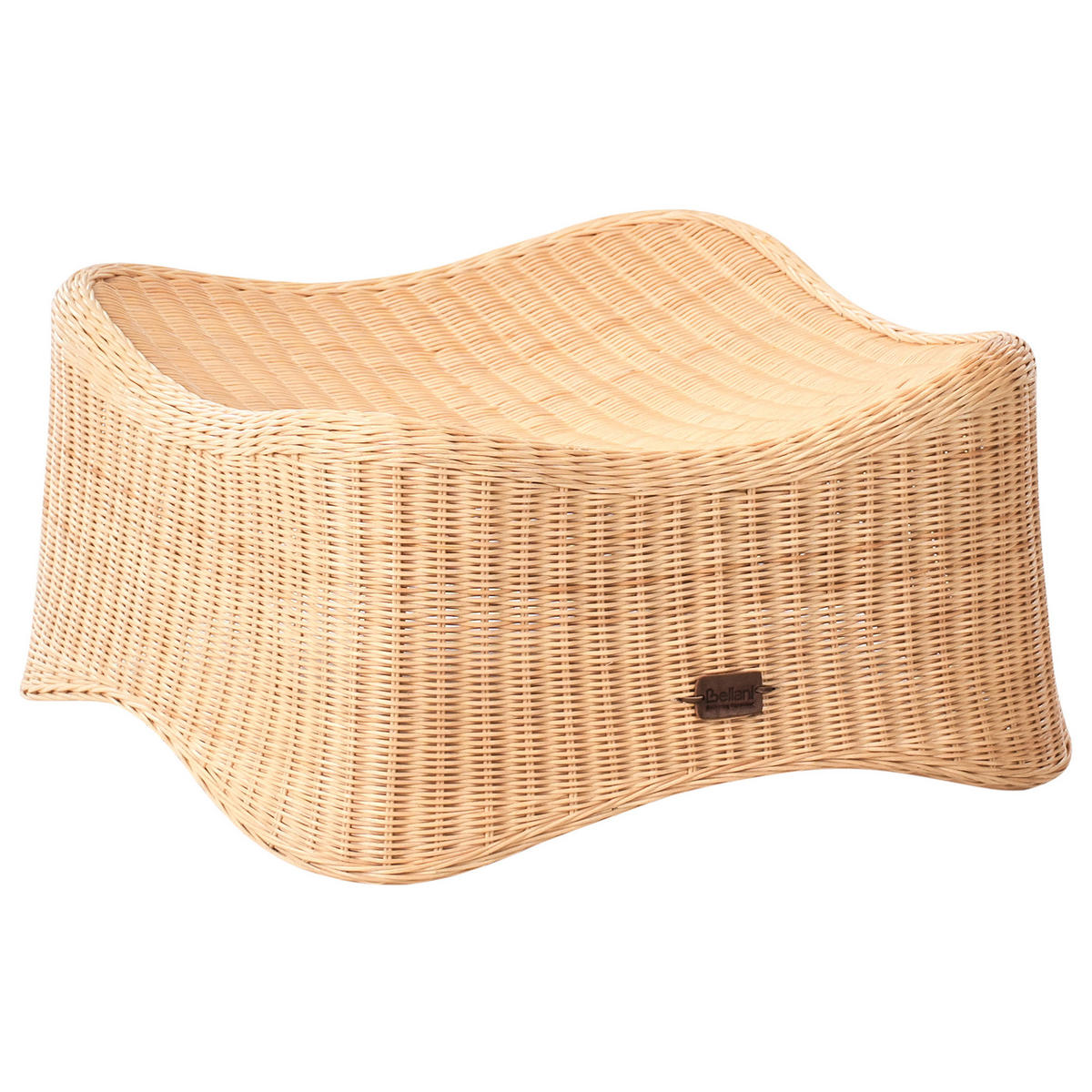 GARTENSESSEL Naturfarben Aigani - Beige/Naturfarben, Naturmaterialien (62/56/70cm) - Beliani