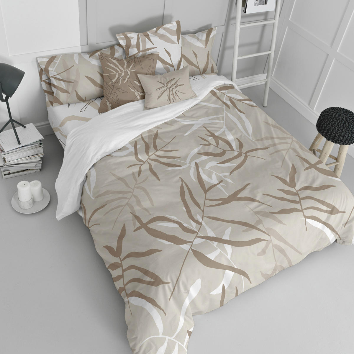BETTBEZUG maple 200x200 cm (komfortgrösse) mehrfarbig - Multicolor, Textil (200/200cm) - Happy Friday
