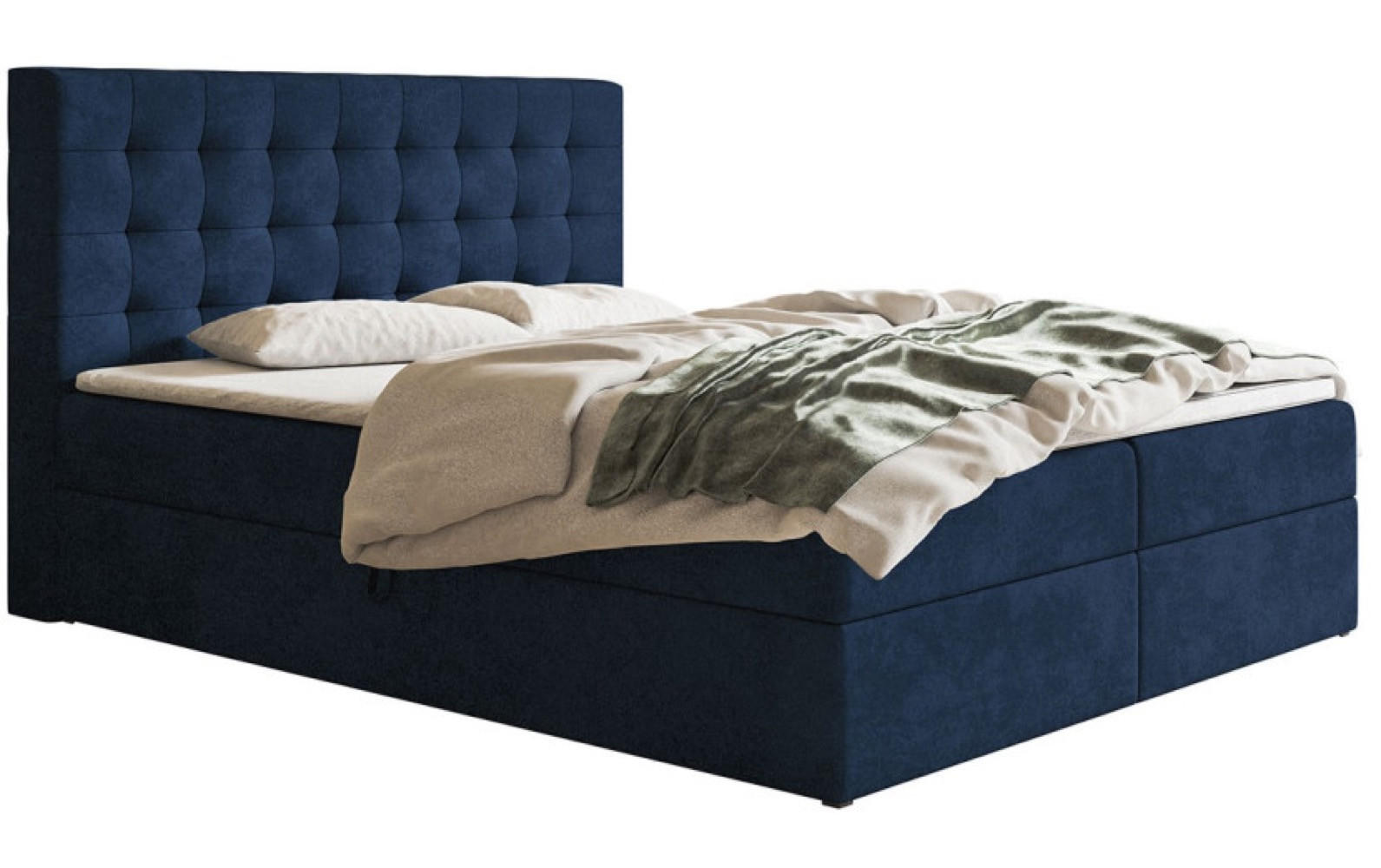 Sepro Meble Bett Schwarz, Dunkelblau, Blau 120x200 cm