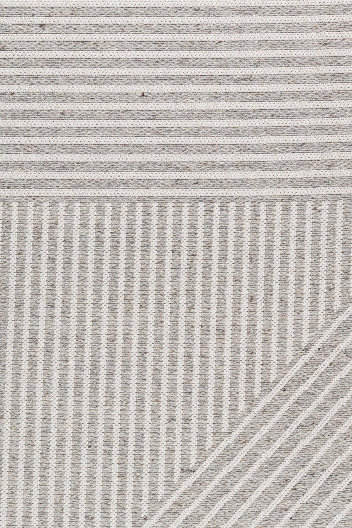 TEPPICH im Japandi-Stil grau - Grau, Textil (120/170cm) - AFK Living