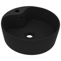 WASCHBECKEN Lappe 36/36/13 cm - Schwarz, Keramik (36/13/36cm) - Nettlife