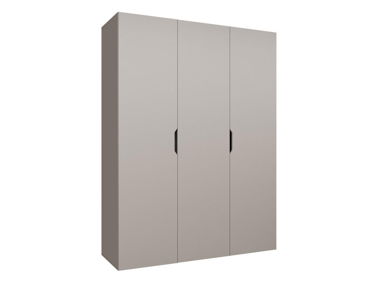 DREHTÜRENSCHRANK Malaga 150 - Kaschmir, Holzwerkstoff (150/202/52cm) - MIRJAN24