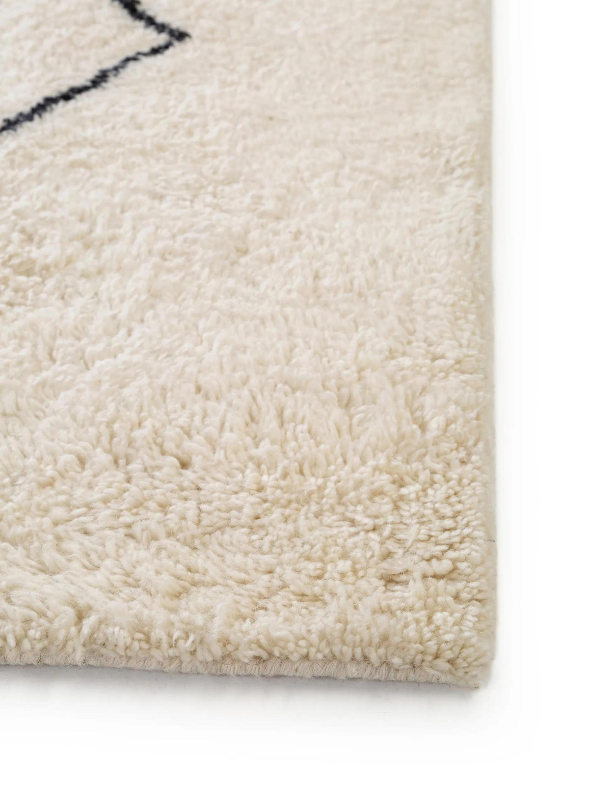 WOLLTEPPICH Berber Cream 120x170 cm - Creme, Textil (120/170cm) - benuta Pure