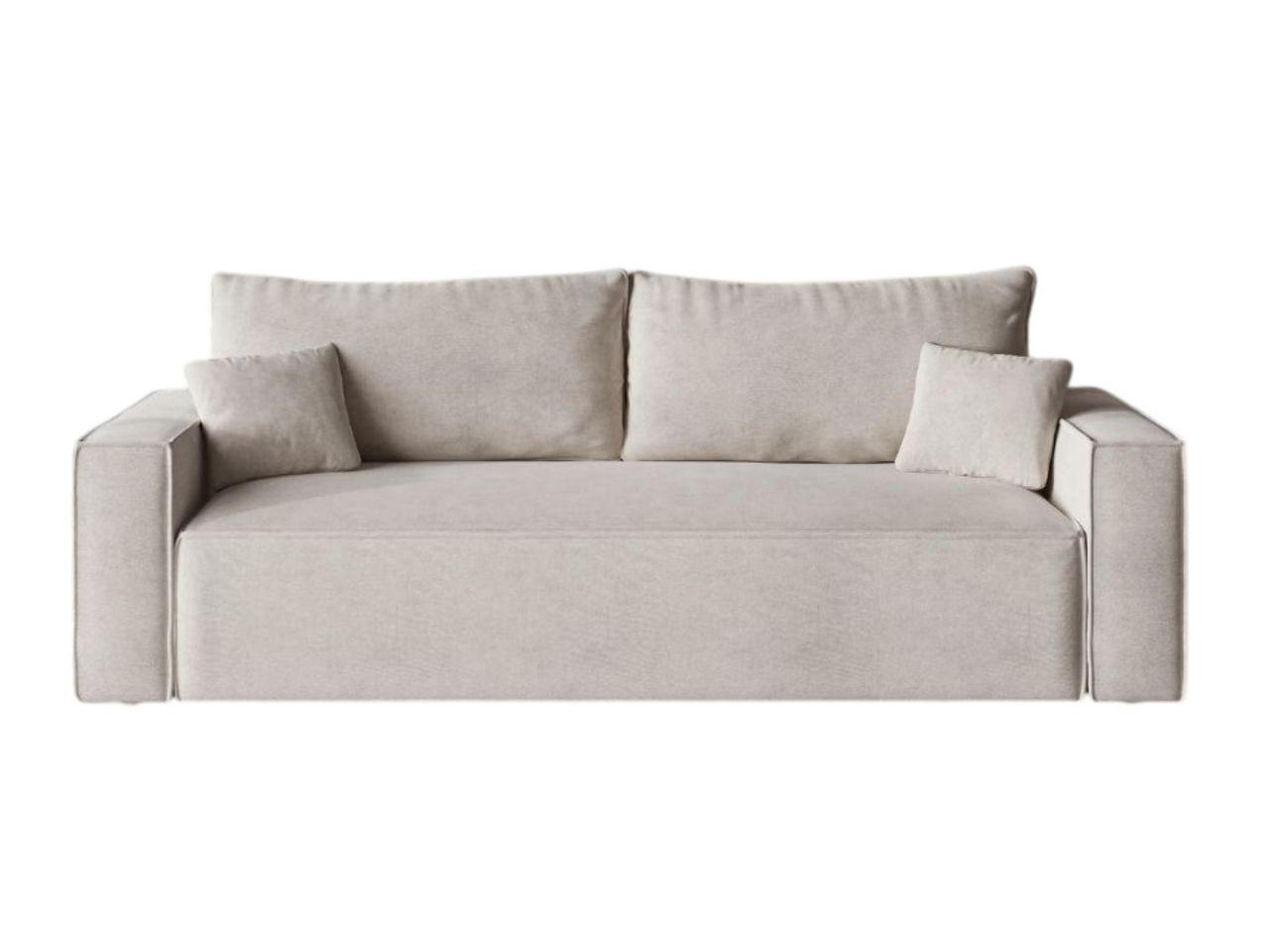 SOFA 230/90/70 Beige Sivra - Beige, Kunststoff/Textil (230/70/90cm) - Graingold