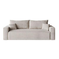 SOFA 230/90/70 Beige Sivra - Beige, Kunststoff/Textil (230/70/90cm) - Graingold