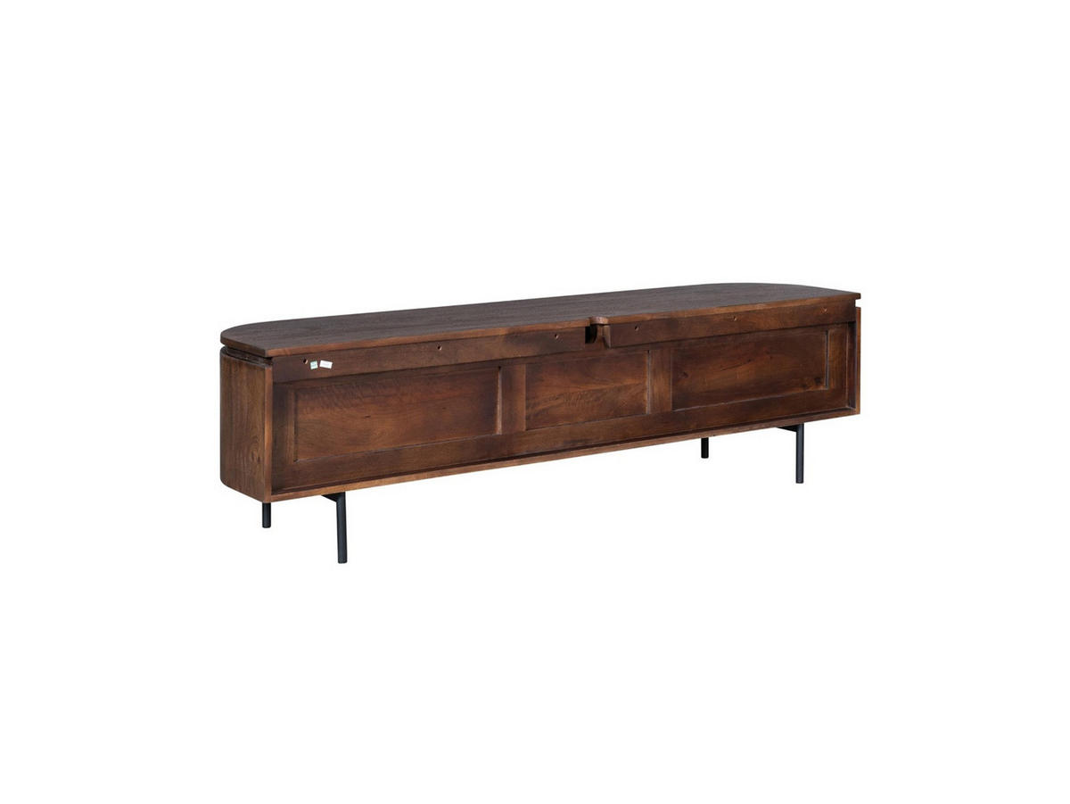 LOWBOARD Magnificent Mangoholz 160 cm / 35 cm Braun - Braun, Holz (160/45/35cm) - Villa Möbel